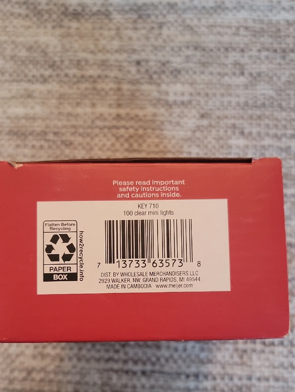 NWT Clear Christmas Lights